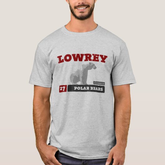 Lowrey Polar Beren Mannen T-shirt (Voorkant)