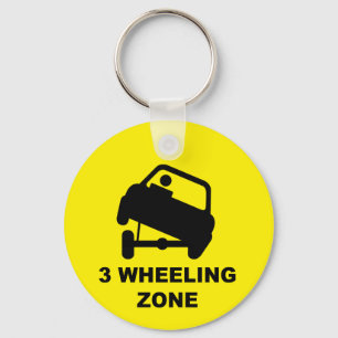 Lowrider 3 Wielzone Sleutelhanger