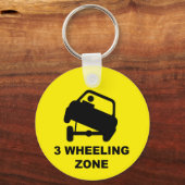 Lowrider 3 Wielzone Sleutelhanger (Achterkant)