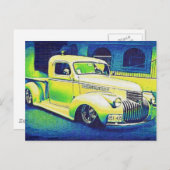 Lowrider  Automobile Briefkaart (Voorkant / Achterkant)