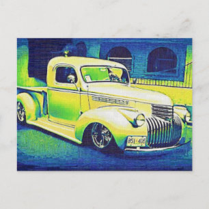 Lowrider  Automobile Briefkaart