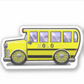 Lowrider bus sticker (Voorkant)