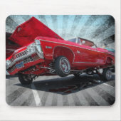 Lowrider Chevrolet Impala Mousepad Muismat (Voorkant)