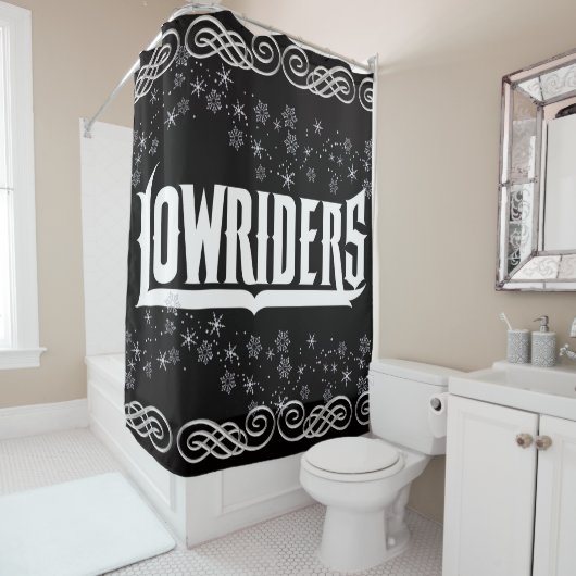 Lowrider Douchegordijn (In situ)
