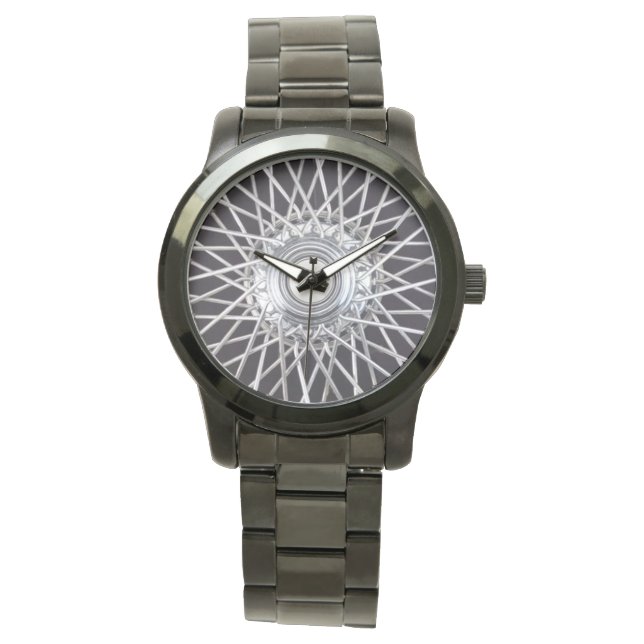 Lowrider draad wielen Low Rider velgen Horloge (Voorkant)