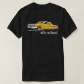 Lowrider For Men Old School Rap Cholo Gangster Ca T-shirt (Design voorkant)