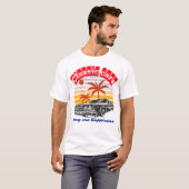 Lowrider klassieke auto Chevrolet Impala T-shirt (Voorkant volledig)