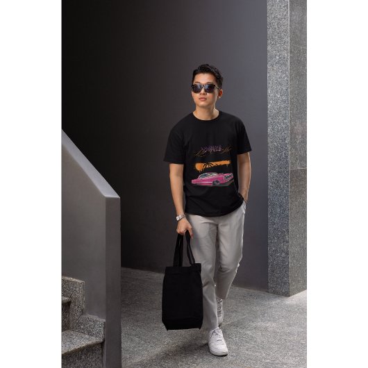 Lowrider “Low & Slow” Klassiek Autodesign | Retro T-shirt