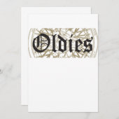 Lowrider Rim Oldies Old School Lowrider Kaart (Voorkant / Achterkant)