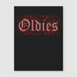 Lowrider Rim Oldies Old School Oldies Magnetische Uitnodiging