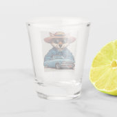 Lowrider Vos Shot Glas (Achterkant)