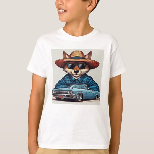 Lowrider Vos T-shirt (Voorkant)