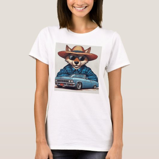Lowrider Vos T-shirt (Voorkant)