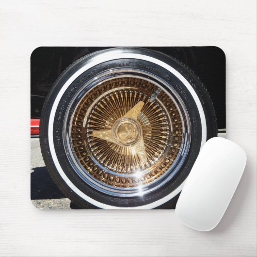 Lowrider Wire Wheels Muismat (Met muis)