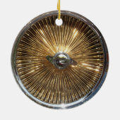 Lowrider Wire Wheels Ornament (Achterkant)