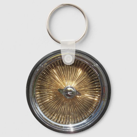 Lowrider Wire Wheels Sleutelhanger 2 (Voorkant)