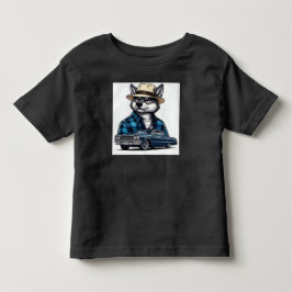 Lowrider Wolf Kinder Shirts