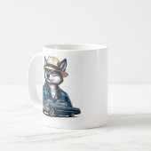 Lowrider Wolf Koffiemok (Voorkant links)