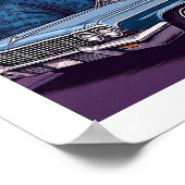 Lowrider Wolfy Poster (Hoek)