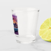 Lowrider Wolfy Shot Glas (Rechts)