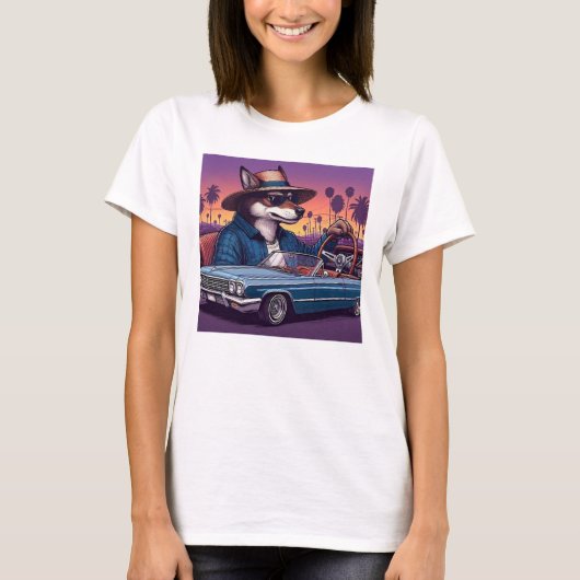 Lowrider Wolfy T-shirt (Voorkant)