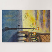 Lowry ontmoet Venetië. Legpuzzel (Horizontaal)