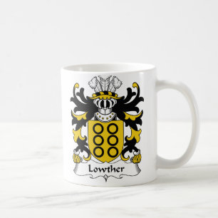 Lowther Family Crest Koffiemok