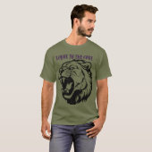 Loyaal aan de kern - Lion Loyalty T-shirt (Voorkant volledig)