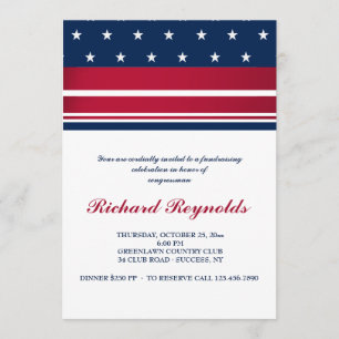 Loyal American Patriotic Invitation Kaart