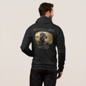 Loyal Black Lab Hoodie (Achterkant volledig)