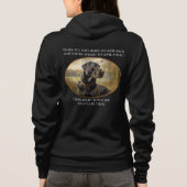 Loyal Black Lab Hoodie (Achterkant)