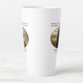 Loyal Black Lab Latte Mok (Voorkant)