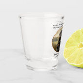 Loyal Black Lab Shot Glas (Links)