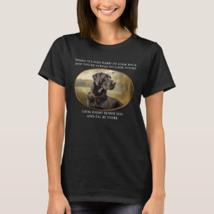 Loyal Black Lab T-shirt