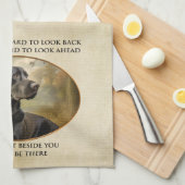 Loyal Black Lab Theedoek (Quarter Fold)