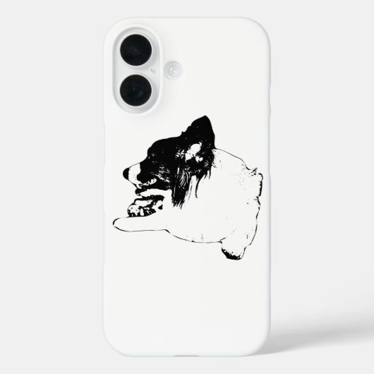 Loyal: Corgi Guardian in inkt Case-Mate iPhone Case (Achterkant)