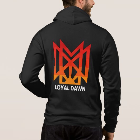 Loyal Dawn Logo Hoodie (BLK) (Achterkant)