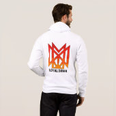 Loyal Dawn Logo Hoodie (WHT) (Achterkant volledig)