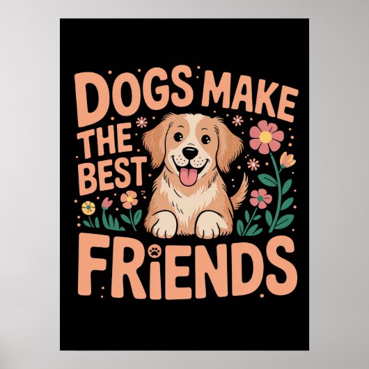 Loyal Dog Companionship Poster (Voorkant)