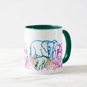 Loyal Elephants Mok (Voorkant rechts)