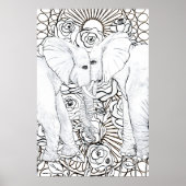 Loyal Elephants Poster (Voorkant)