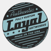 Loyal Garage sticker (Voorkant)