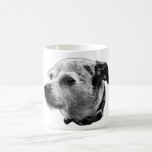 Loyal Gaze Terrier Mix Coffee Mok