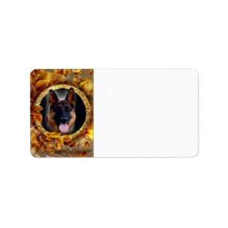 Loyal German Shepherd Etiket