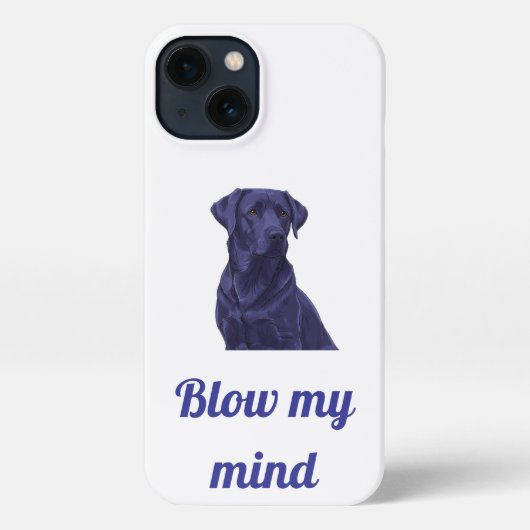 Loyal Labrador Retriever Telefoonhoes iPhone Hoesje (Achterkant)