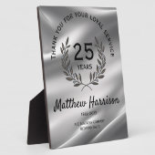 Loyal Long Service Appreciation Award. personalise Fotoplaat (Zijkant)