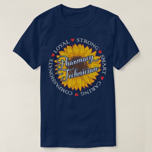 Loyal Pharmacy Technicia T-shirt (Design voorkant)