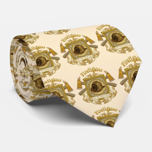 Loyal Shield Firefighter stropdas (Opgerold)