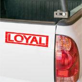 Loyal Stamp Bumpersticker (Op Truck)
