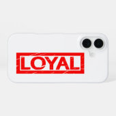 Loyal Stamp iPhone 16 Hoesje (Achterkant horizontaal)